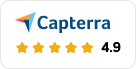 Movegistics 4.9-star rating on Capterra